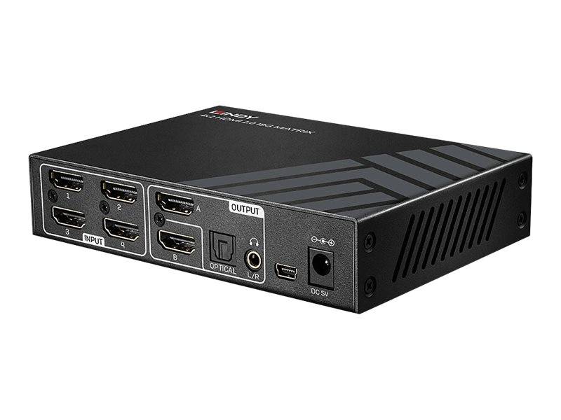 LINDY HDMI-Matrix-Switch 3840 x 2160 Pixel