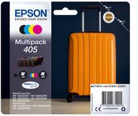 Epson Druckerpatrone T05G6, 405 Original Kombi-Pack Schwarz, Gelb, Cyan, Magenta C13T05G64010