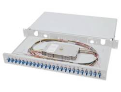 Digitus DN-96332/9 LWL-Patchpanel 24 Port LC Bestückt 1 HE