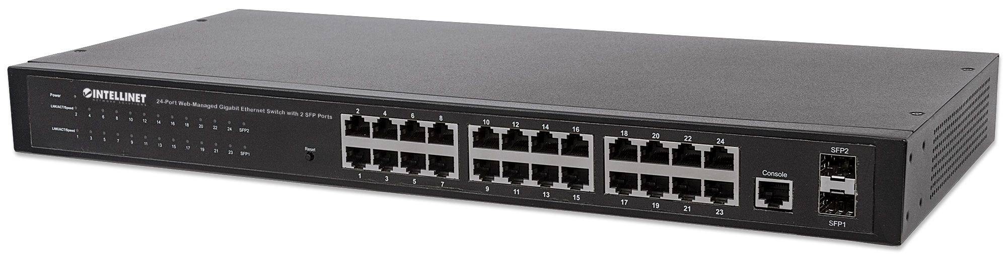 Intellinet 560917 Netzwerk Switch RJ45/SFP 24 Port 1 GBit/s