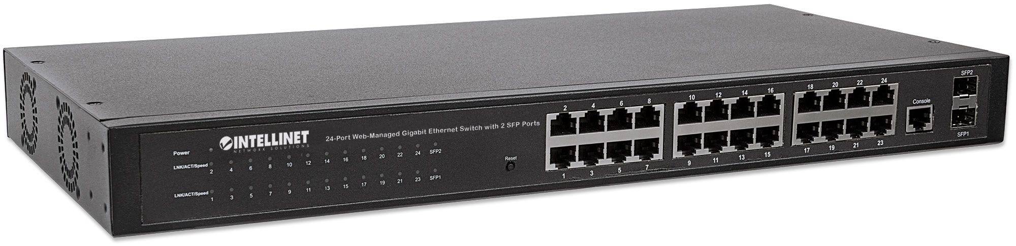 Intellinet 560917 Netzwerk Switch RJ45/SFP 24 Port 1 GBit/s