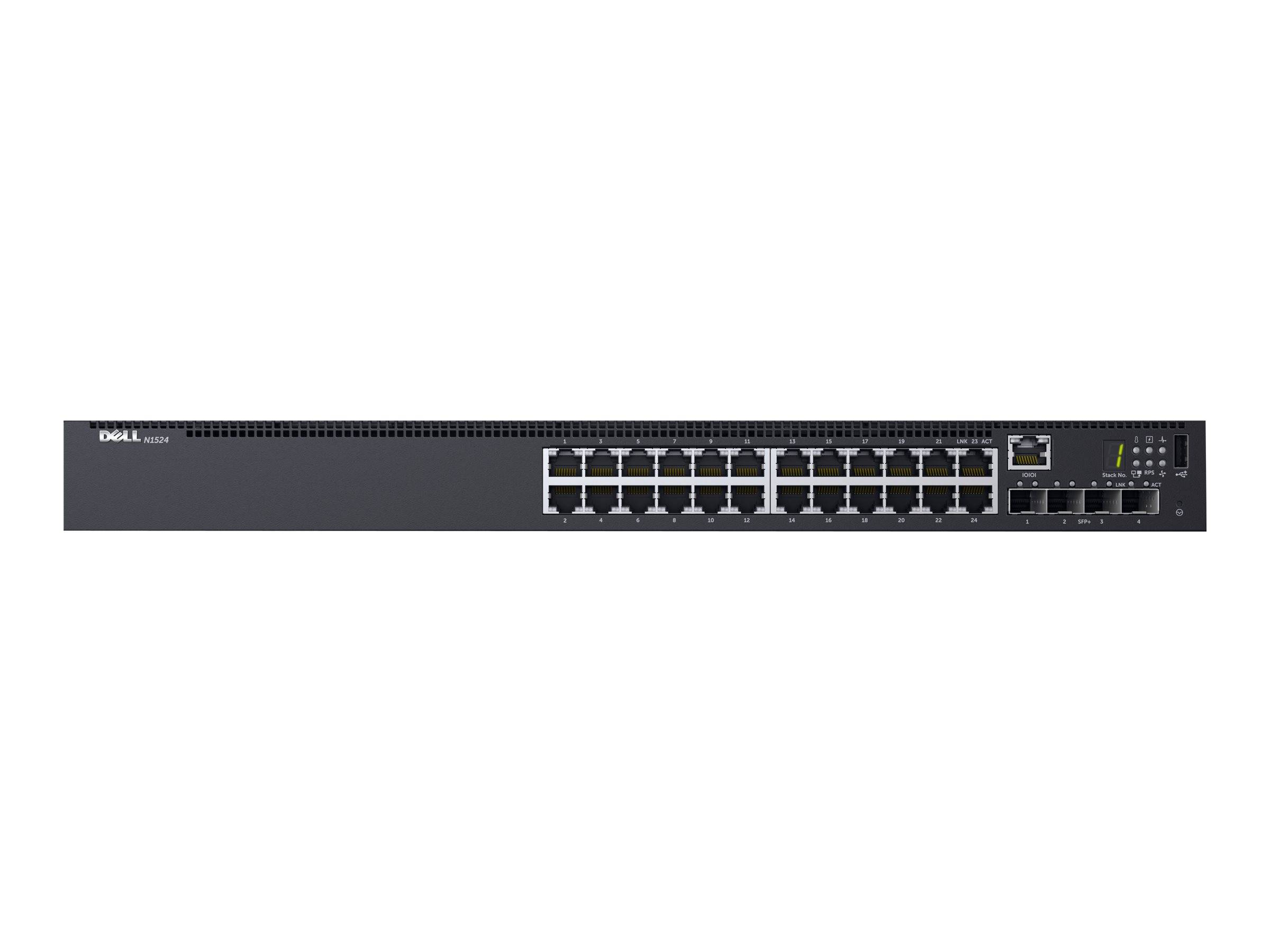 Dell Networking N1524 - Switch - L2+ - managed