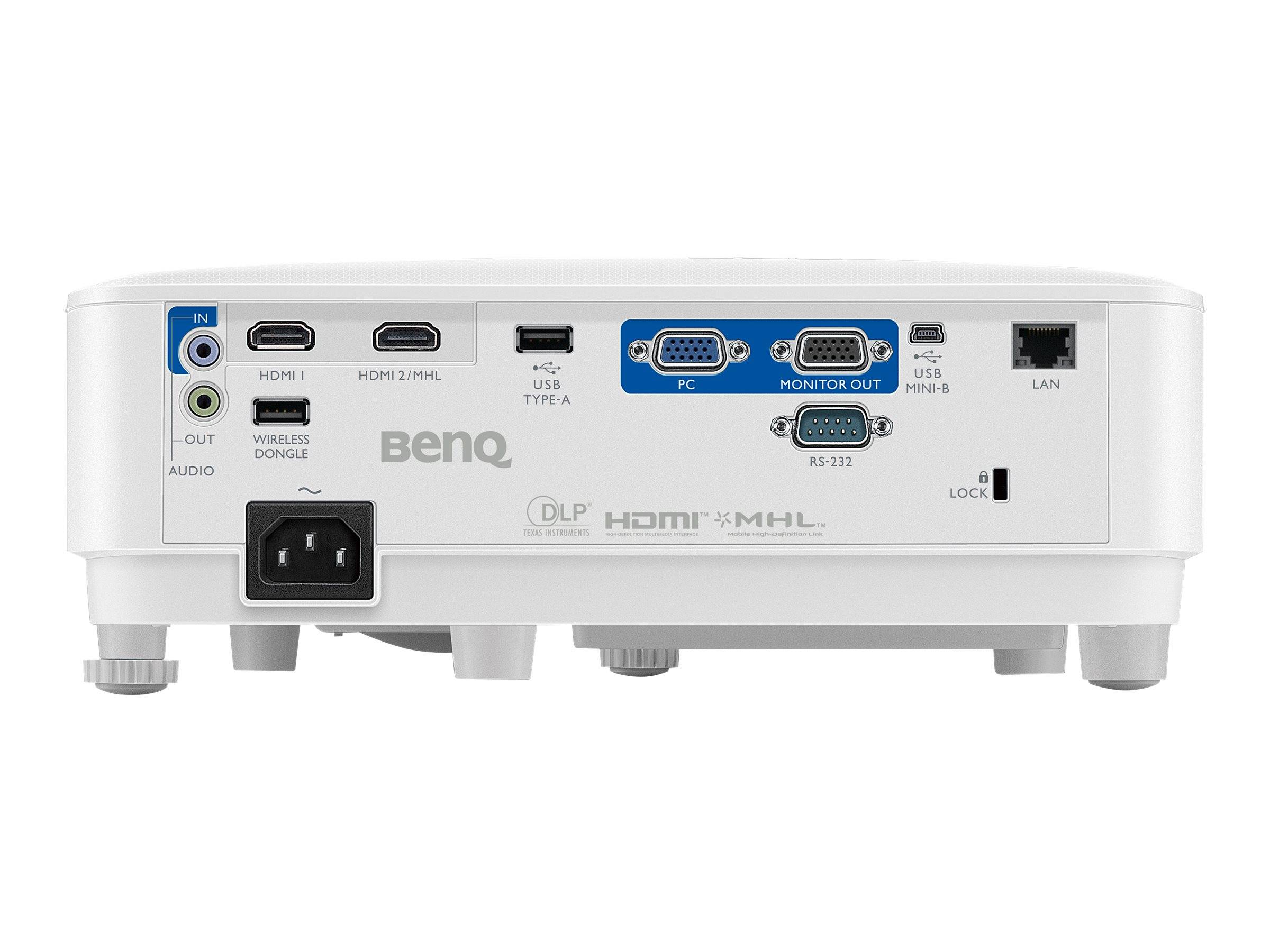 BenQ MH733 - DLP-Projektor - tragbar - 3D - 4000 ANSI-Lumen - Full HD (1920 x 1080)