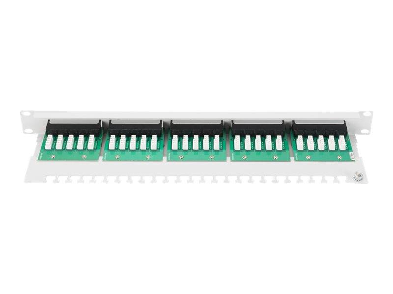 DIGITUS - CAT 3 ISDN Patch Panel, ungeschirmt