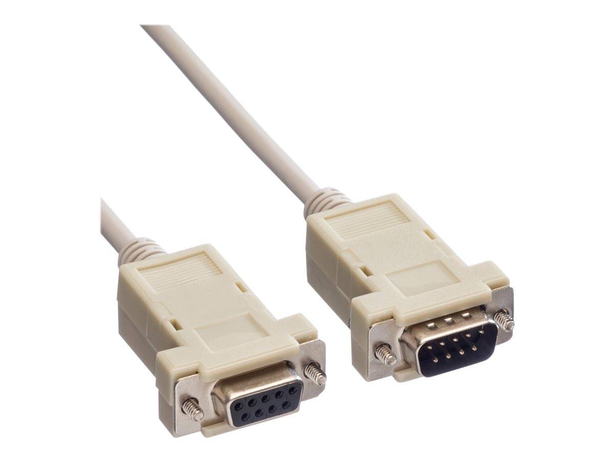 VALUE RS232-Kabel 9pol ST-BU, 1,8 m