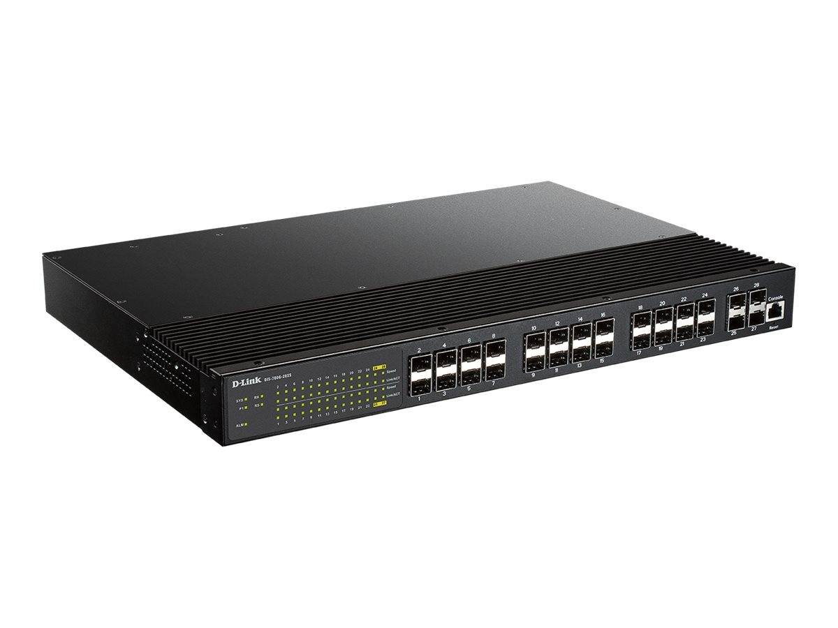 D-Link DIS-700G-28XS 28-Port Switch Layer2 Managed Gigabit Industrial 4x 10G