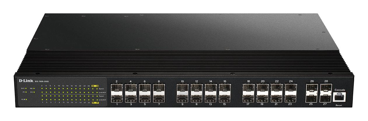 D-Link DIS-700G-28XS 28-Port Switch Layer2 Managed Gigabit Industrial 4x 10G