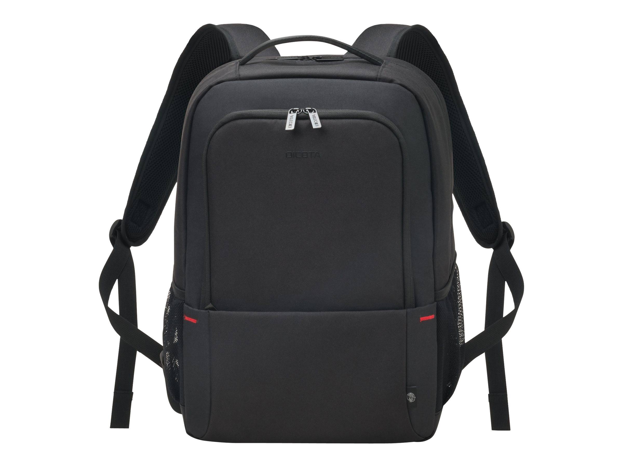 Dicota Notebook Rucksack Eco Backpack Plus BASE 13-15.6 Passend für maximal: 39,6 cm (15,6") Schwarz