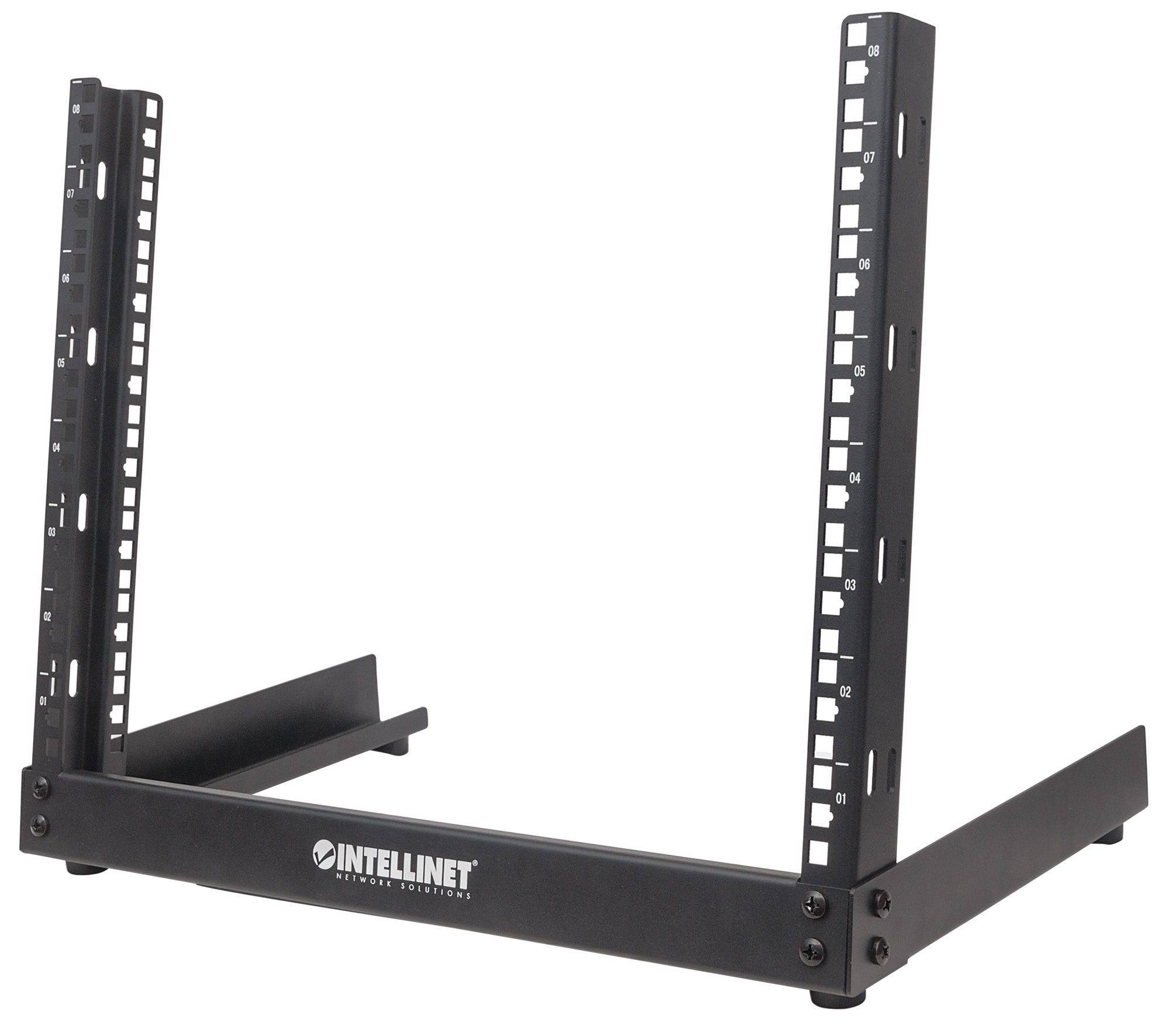 Intellinet 714648 19 Zoll Rack 8 HE Stahl