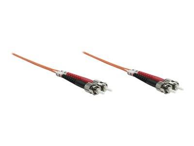 Intellinet 515757 Glasfaser LWL Anschlusskabel [1x ST-Stecker - 1x ST-Stecker] 62,5/125 µ Multimode OM1 1.00 m