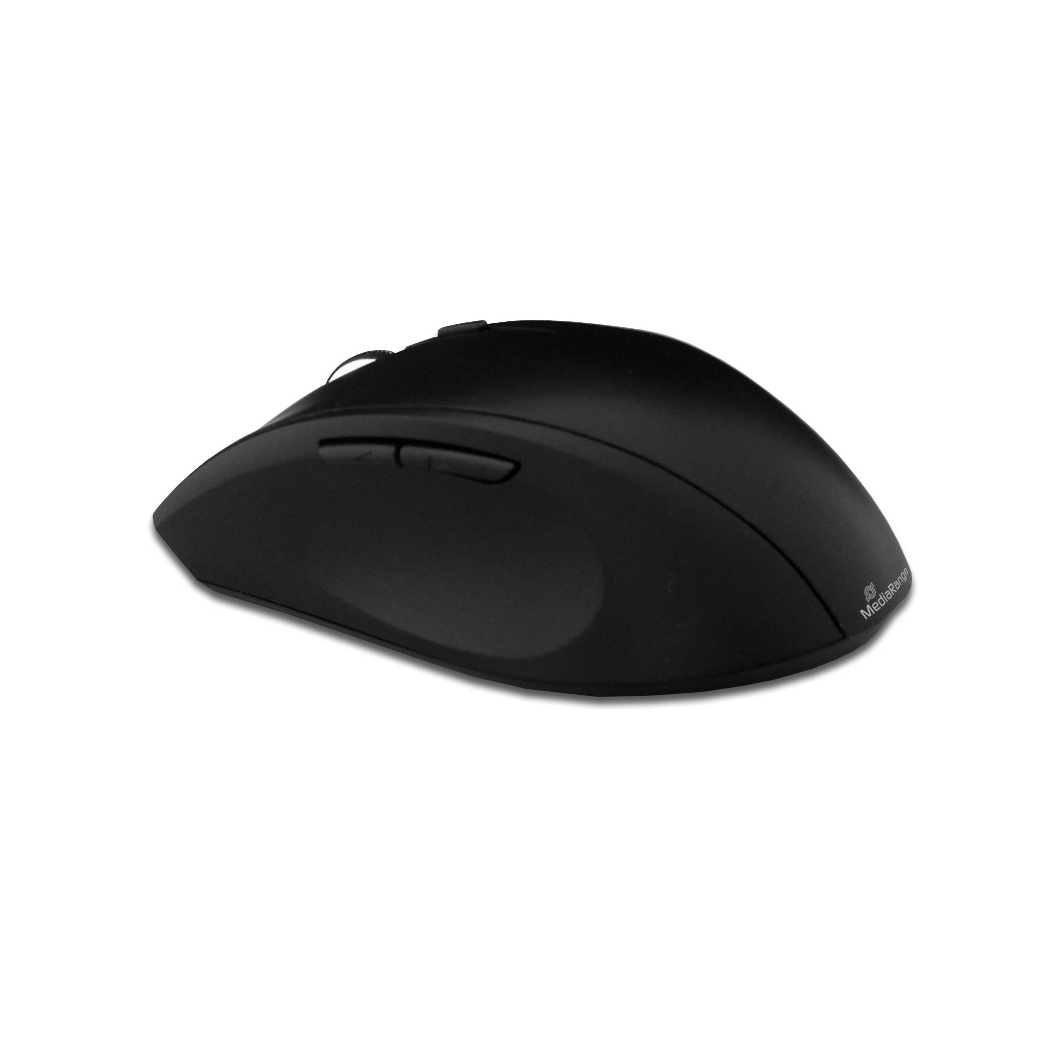 MediaRange MROS105 - Tastatur-und-Maus-Set - kabellos - TL: Deutsch, QWERTZ