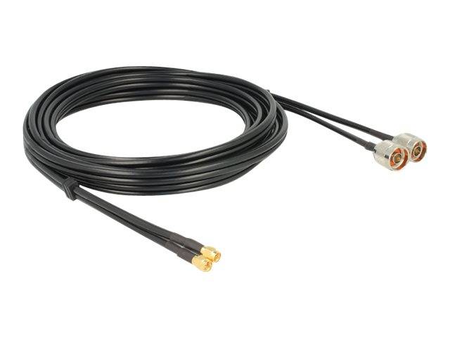 DeLOCK - Antennenkabel - SMA (M) bis N-Anschluss (M)
