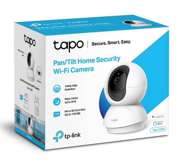 TP-LINK Tapo C200 Tapo C200 WLAN IP Überwachungskamera 1920 x 1080 Pixel