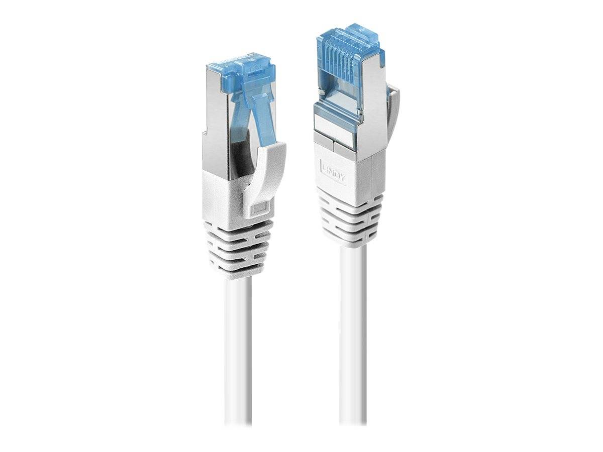 LINDY 47201 RJ45 Netzwerkkabel, Patchkabel CAT 6 S/FTP 30.00 m Weiß 1 St.