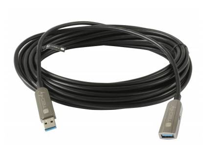 TECHLY USB3.0 AOC AM/AF Hybridkabel Peripheriegeräte &amp; Zubehör Kabel &amp; Adapter - USB &amp; Thunderbolt