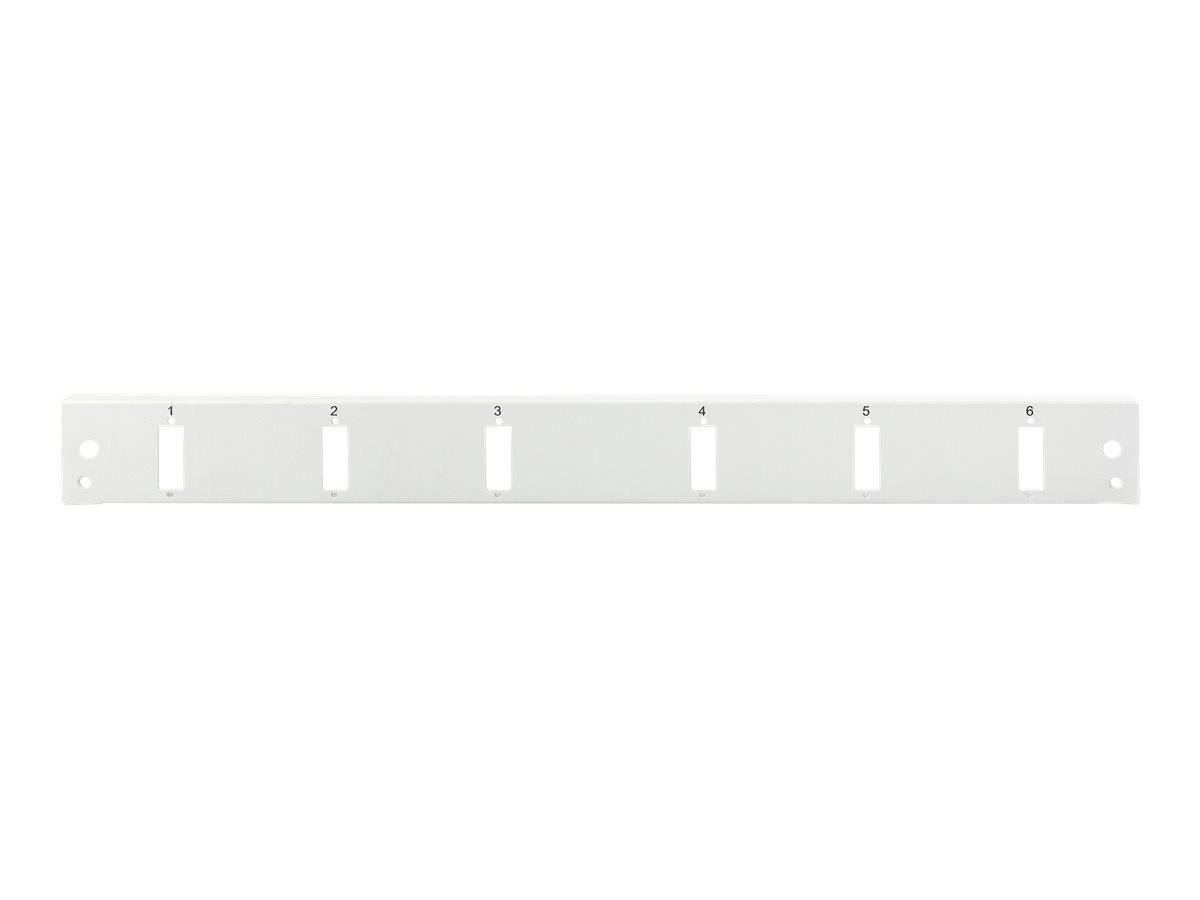 Digitus DN-96203-QL Patchbox-Frontblende 6 Port Unbestückt 1 HE