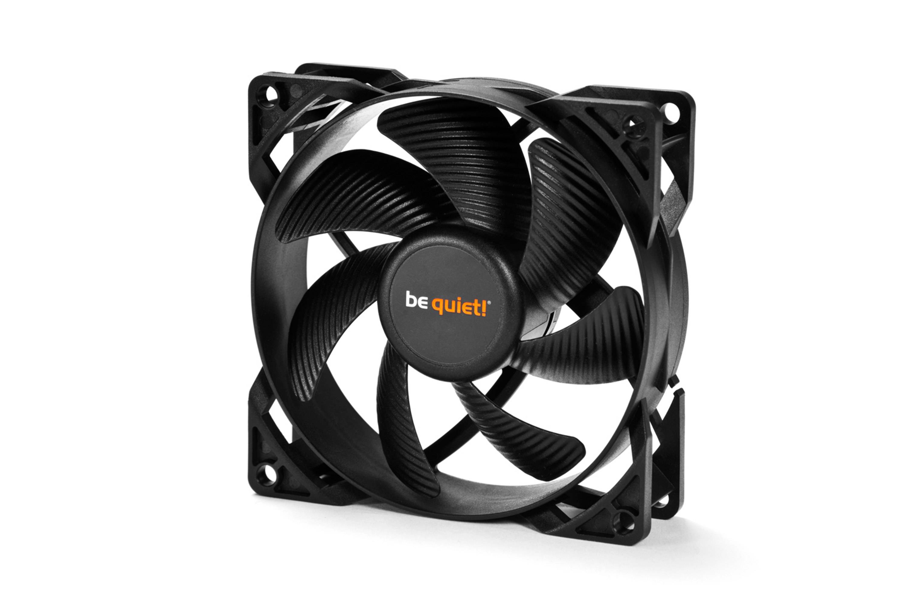 BeQuiet Pure Wings 2 PC-Gehäuse-Lüfter Schwarz (B x H x T) 92 x 92 x 25 mm