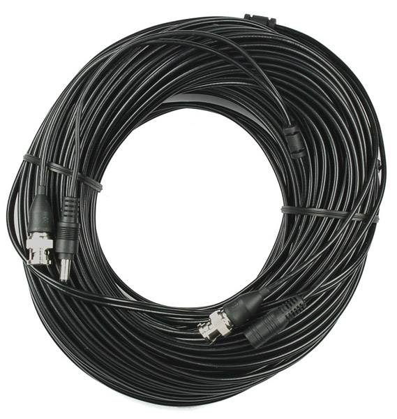 Lupus Electronics Kamerakabel BNC Gleichstromstecker bis 50 m