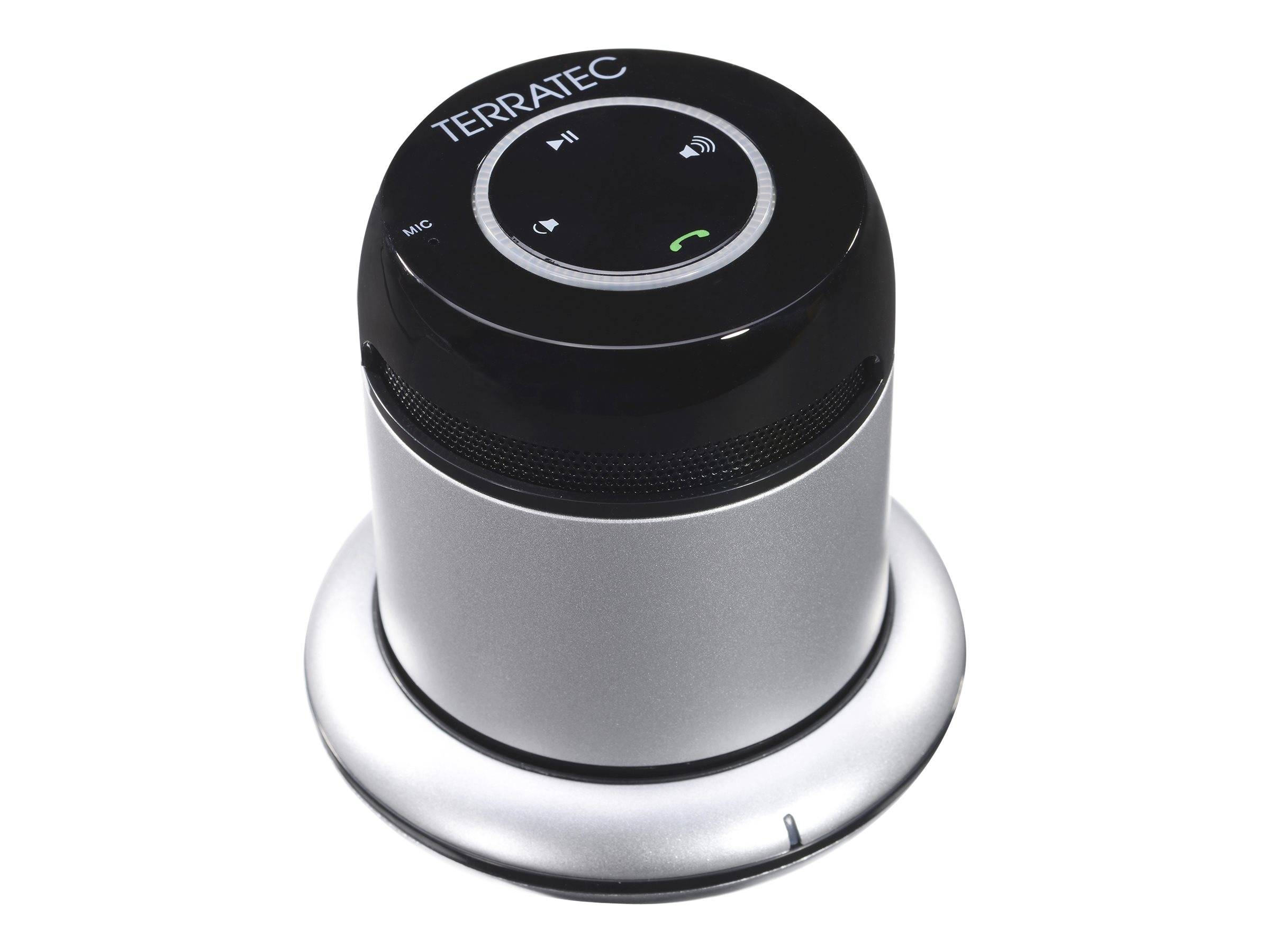 Terratec CONCERT mobile Bluetooth® Lautsprecher Silber