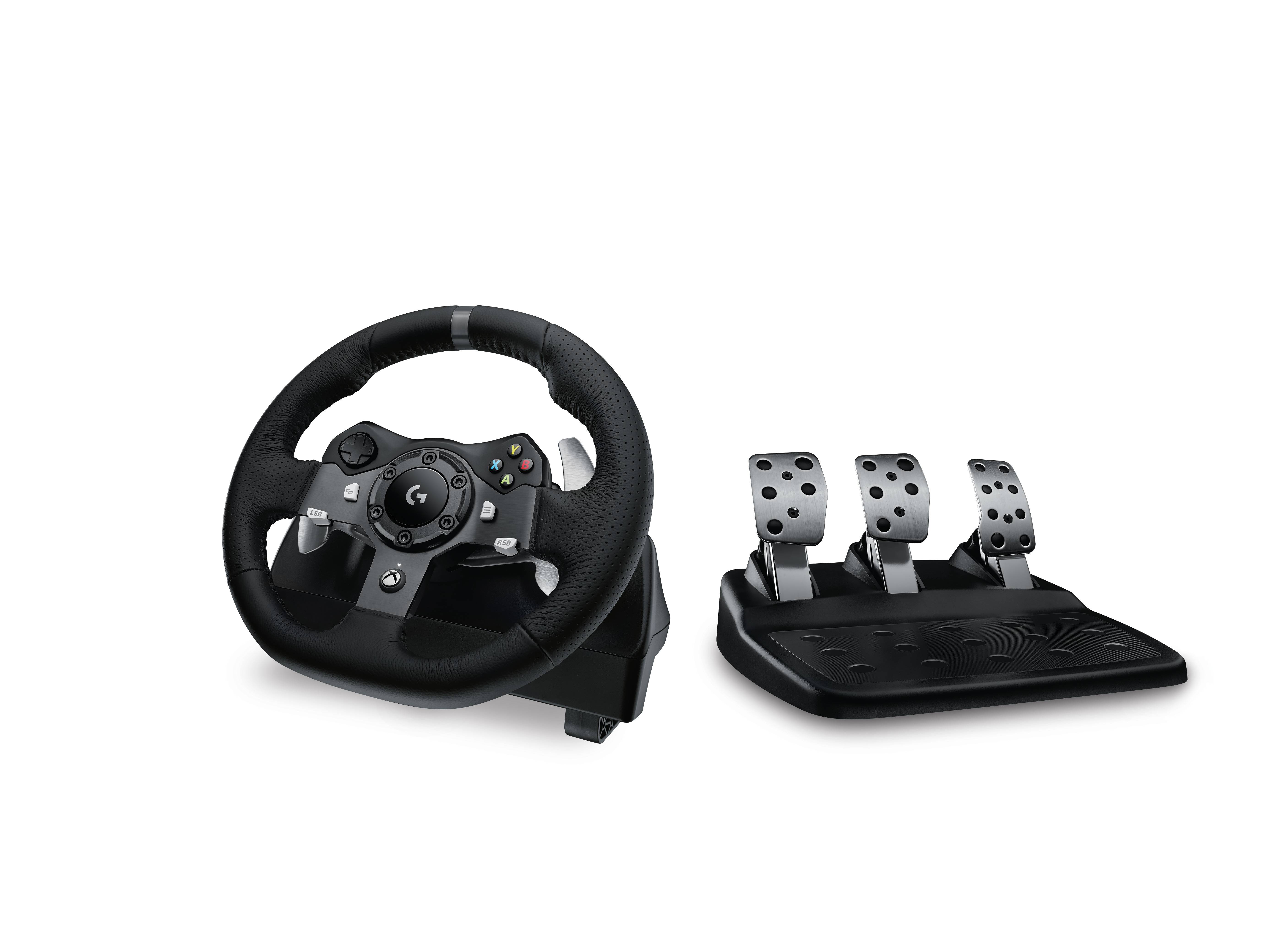 Logitech Gaming G920 Driving Force Racing Wheel Lenkrad PC, Xbox One Schwarz