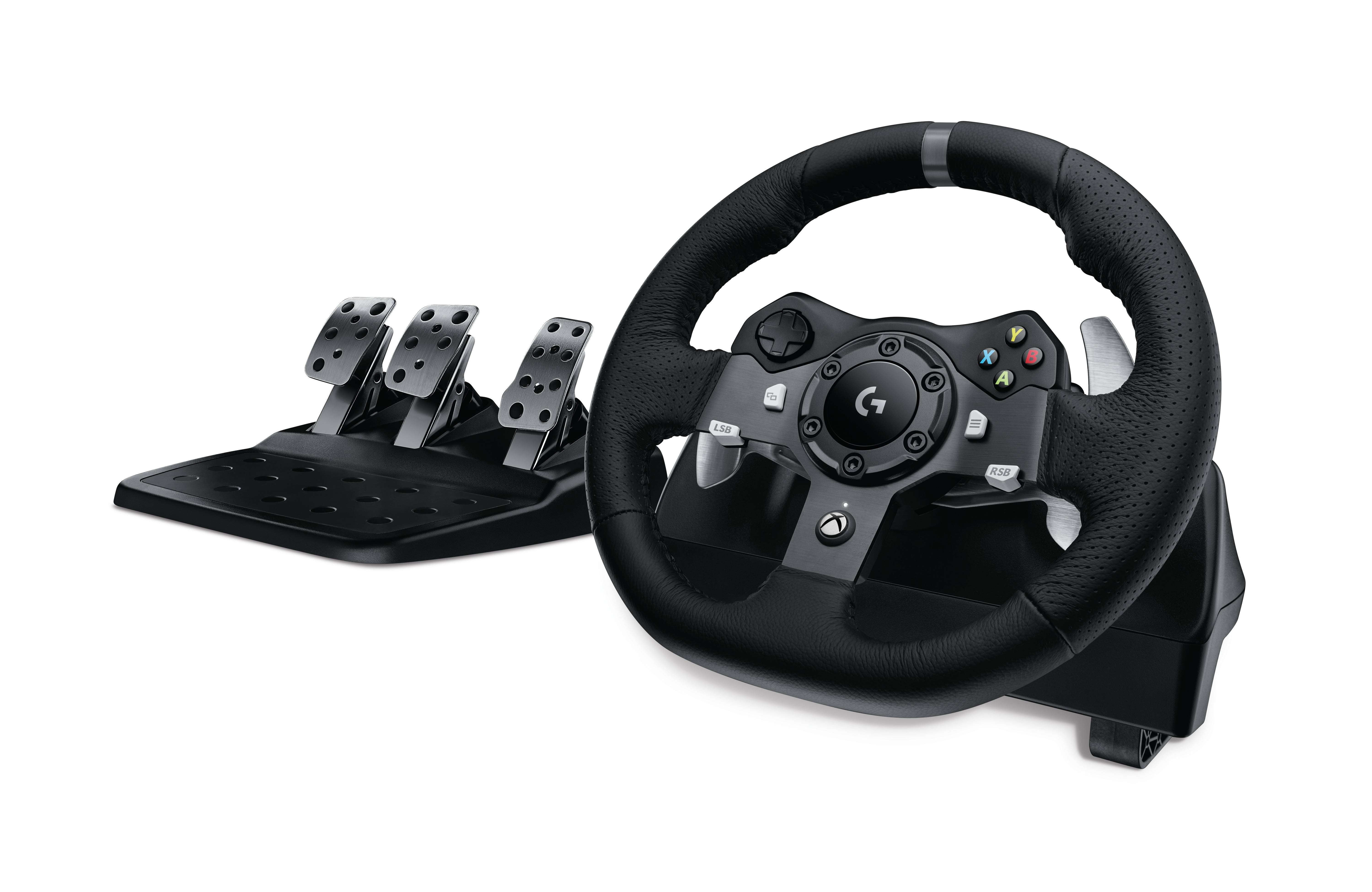 Logitech Gaming G920 Driving Force Racing Wheel Lenkrad PC, Xbox One Schwarz