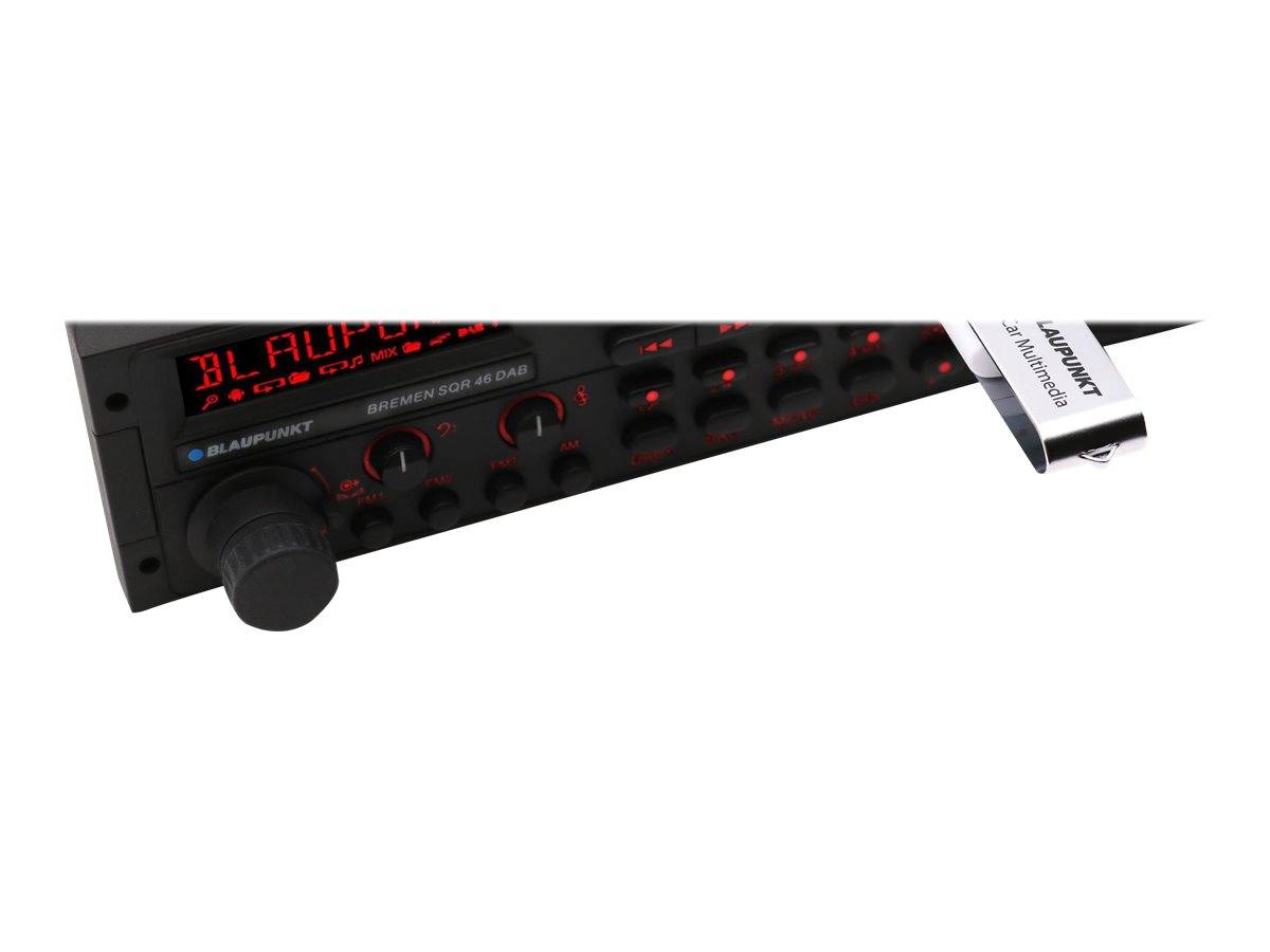 Blaupunkt Bremen SQR 46 DAB Autoradio DAB+ Tuner, Bluetooth®-Freisprecheinrichtung, Retro Design
