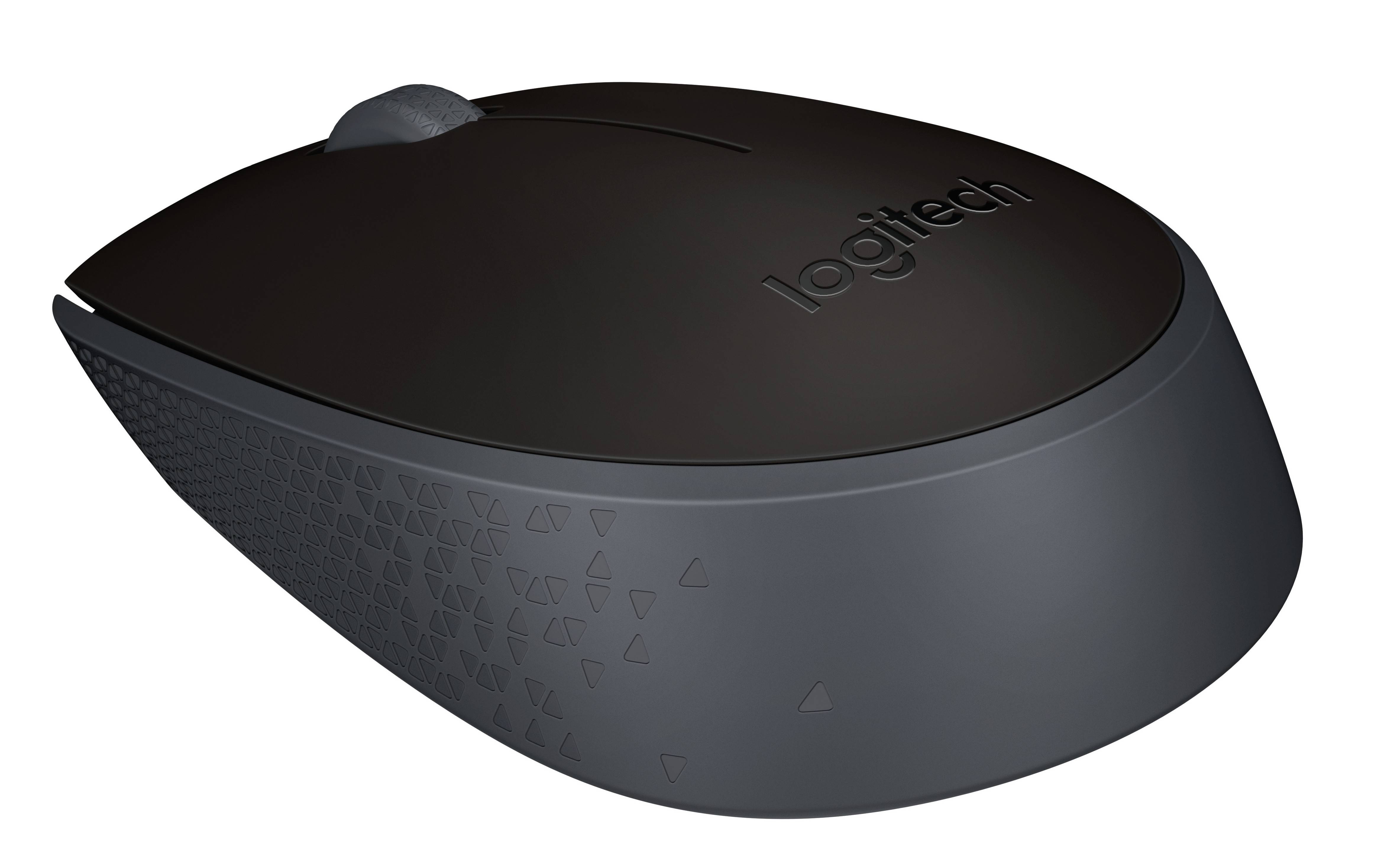 Logitech M171 Maus Kabellos, Funk Optisch Schwarz, Grau 3 Tasten 1000 dpi