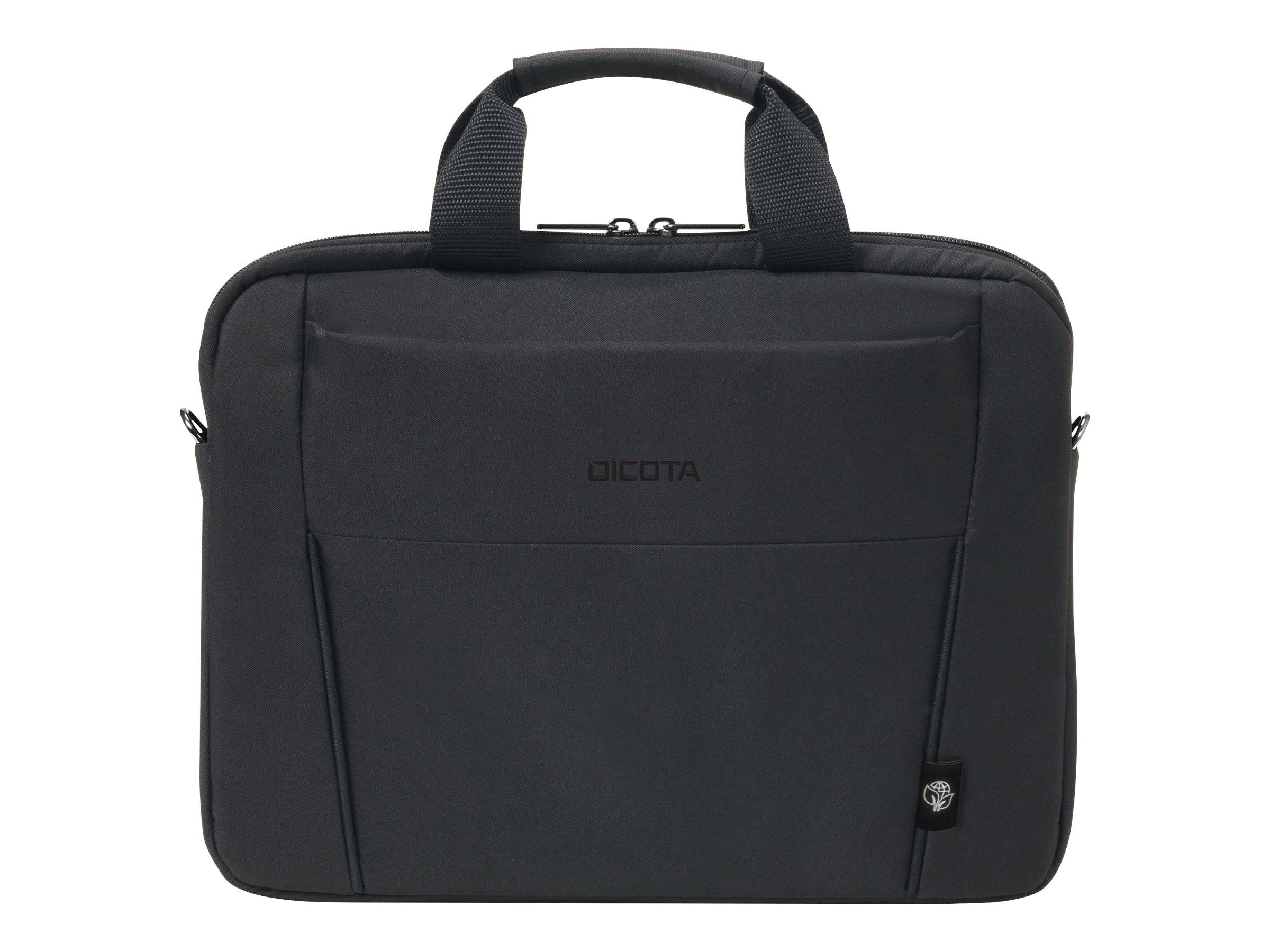 Dicota Notebook Tasche Eco Slim Case BASE Passend für maximal: 39,6 cm (15,6") Schwarz