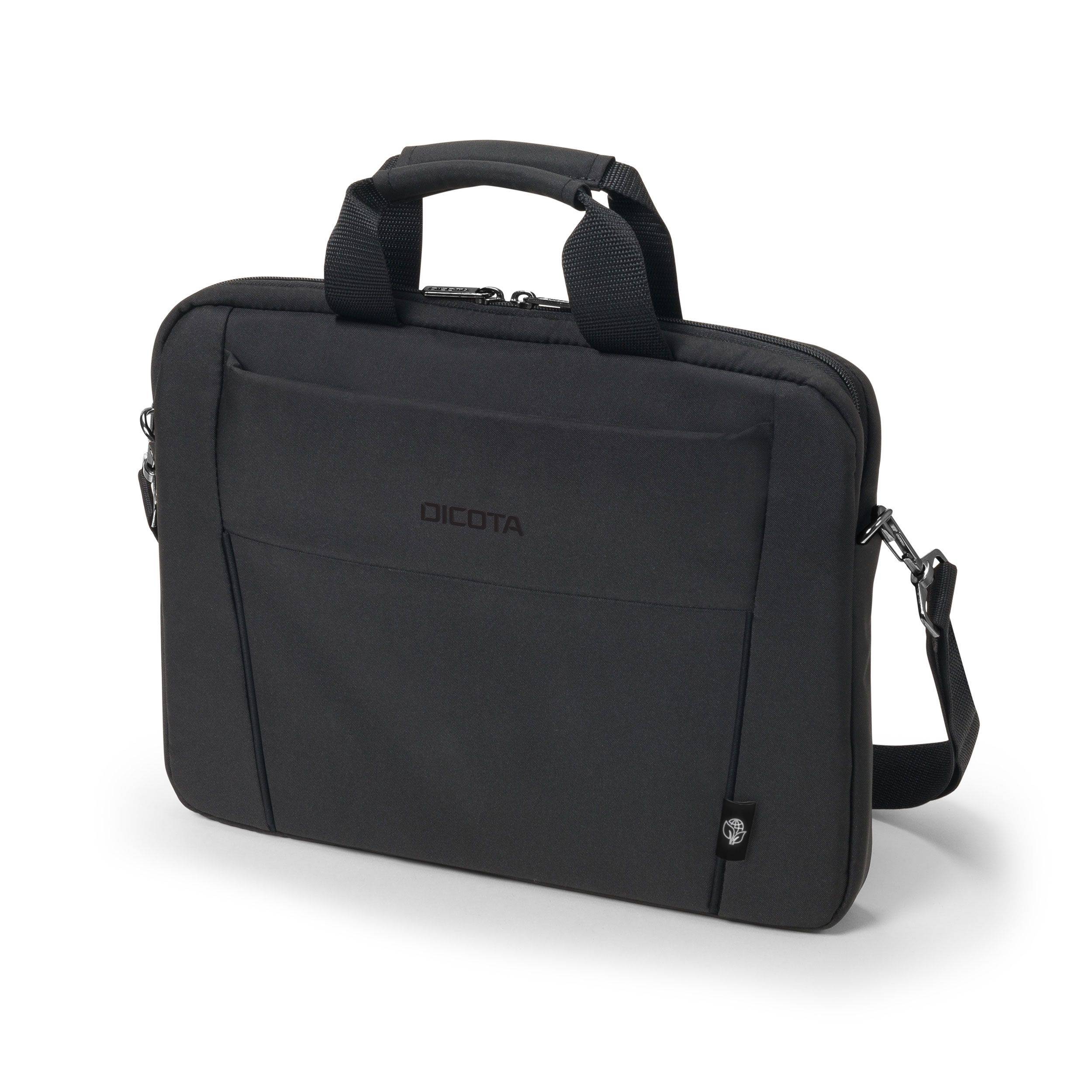 Dicota Notebook Tasche Eco Slim Case BASE Passend für maximal: 39,6 cm (15,6") Schwarz