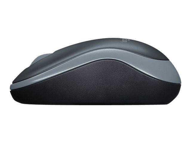 Logitech M185 Maus Funk Optisch Grau 2 Tasten 1000 dpi