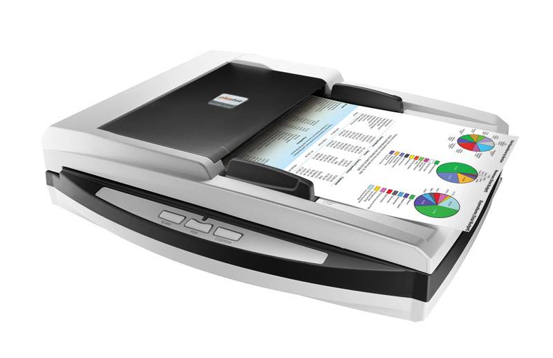 Plustek SmartOffice PL4080 Duplex-Dokumentenscanner A4 1200 x 600 dpi 40 Seiten/min, 80 Bilder/min USB