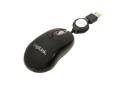 LogiLink ID0016 Maus USB Optisch Schwarz 3 Tasten 800 dpi Kabeleinzug