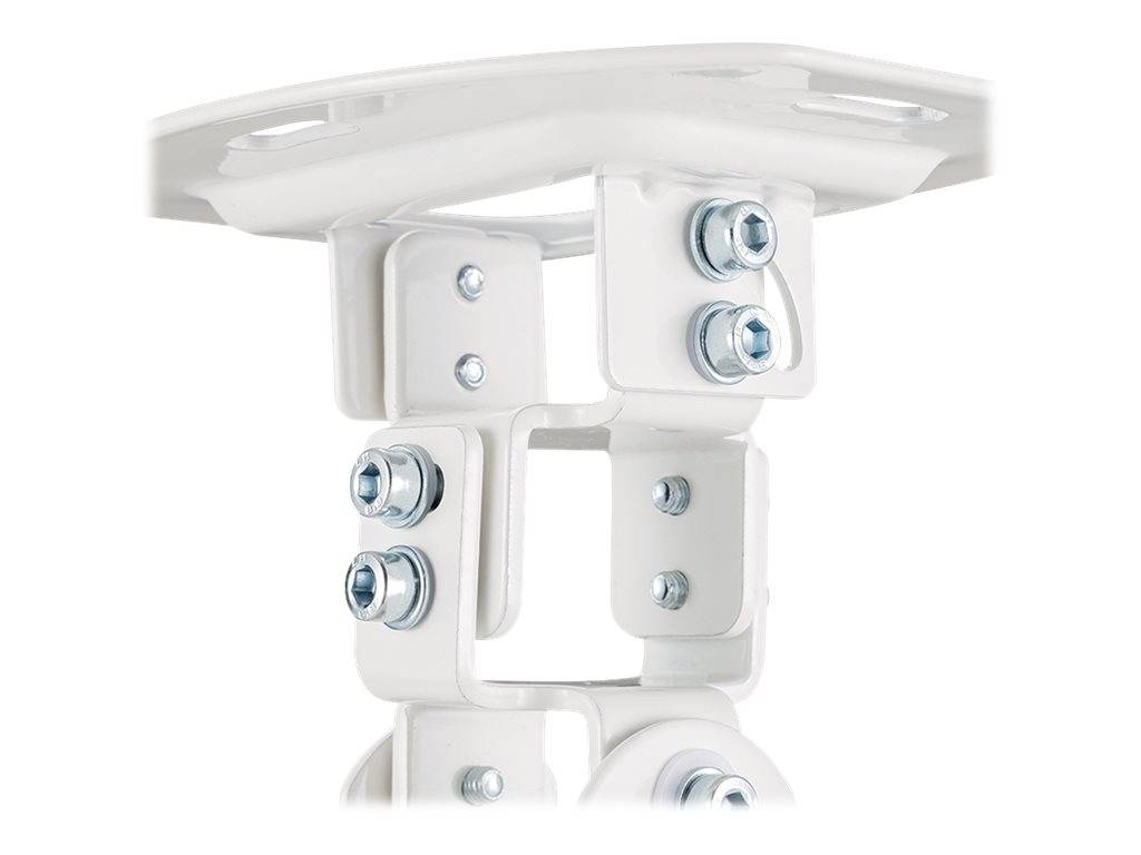 LogiLink BP0057 Beamer-Deckenhalterung Deckenhalter, Höhenverstellbar, Neigbar+Schwenkbar Boden-/Deckenabstand (max.): 150 mm Weiß