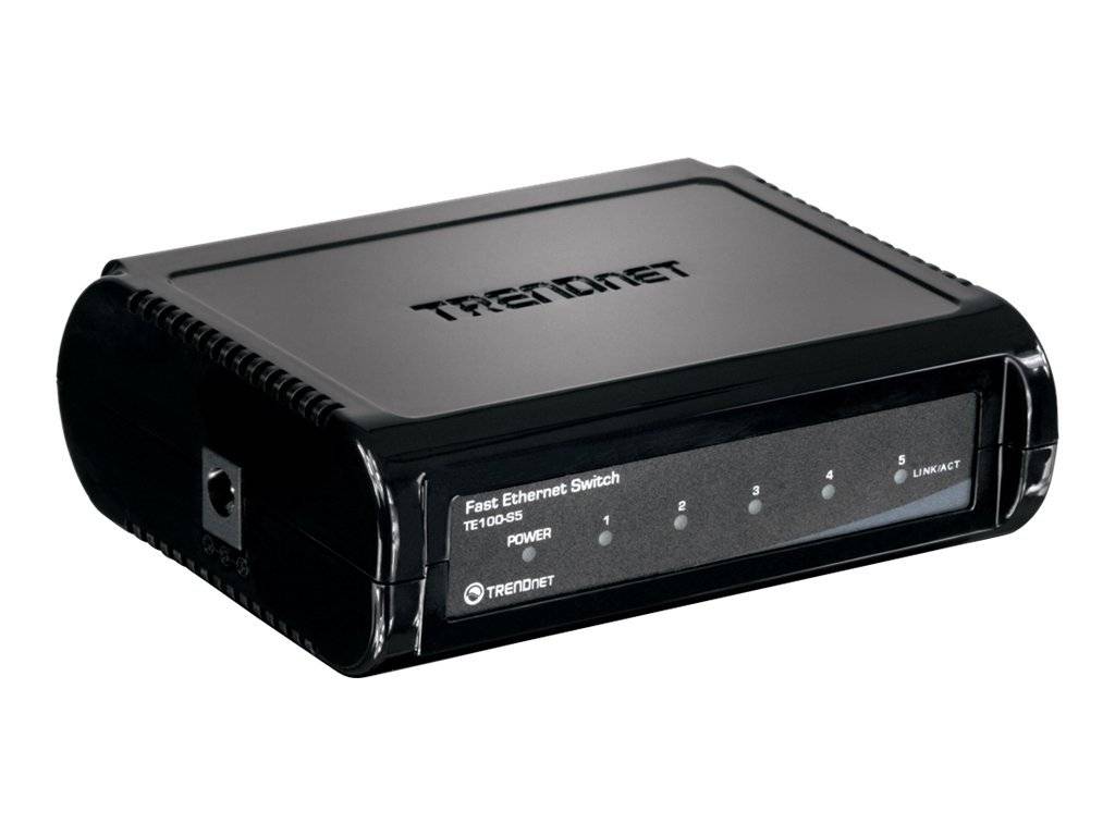 TRENDnet TE100 S5 - Switch - 5 x 10/100 - Desktop