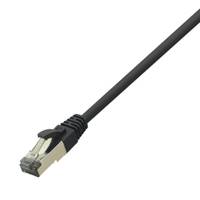 LogiLink CQ8053S RJ45 Netzwerkkabel, Patchkabel CAT 8.1 S/FTP 2.00 m Schwarz Halogenfrei 1 St.