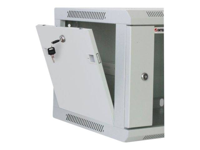 Intellinet 711913 19 Zoll Netzwerkschrank (B x H x T) 600 x 635 x 600 mm 12 HE Lichtgrau (RAL 7035)