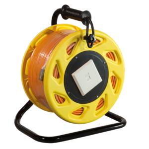 LogiLink RJ45 Netzwerk Kabeltrommel S/FTP 90.00 m Orange Halogenfrei
