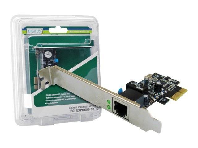 Digitus DN-10132 Netzwerkkarte 10 / 100 / 1000 MBit/s PCIe