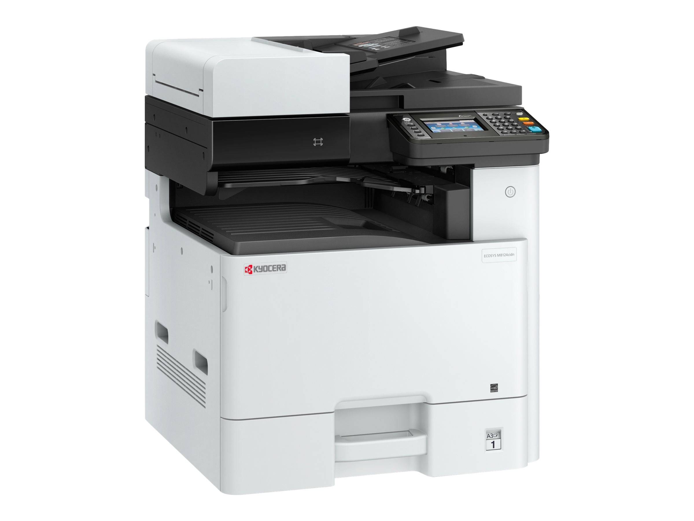 Kyocera ECOSYS M8124cidn Multifunktionsdrucker Laser Farbe A3 Drucker, Scanner, Kopierer ADF, Duplex, LAN, USB