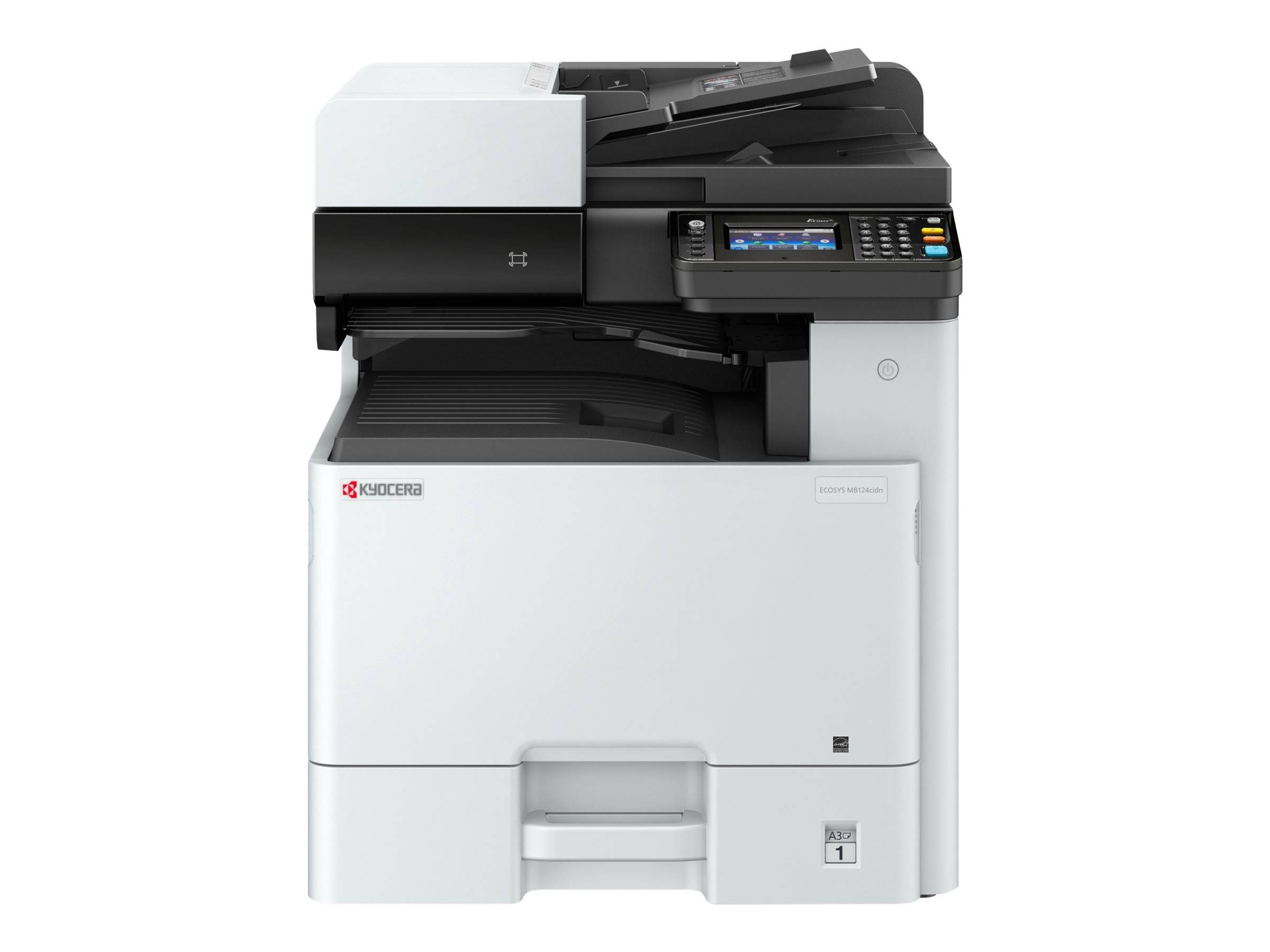 Kyocera ECOSYS M8124cidn Multifunktionsdrucker Laser Farbe A3 Drucker, Scanner, Kopierer ADF, Duplex, LAN, USB