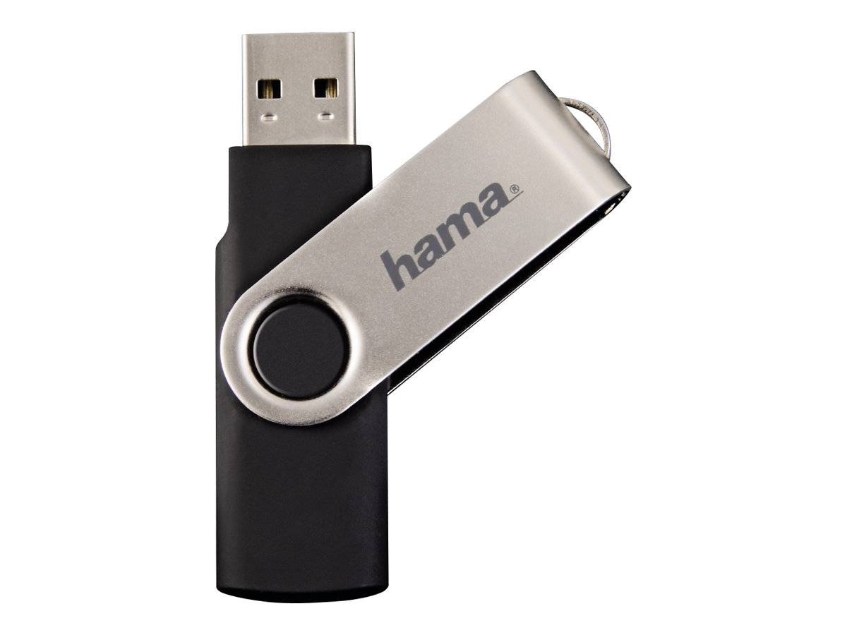 Hama Rotate USB-Stick 32 GB Schwarz 108029 USB 2.0