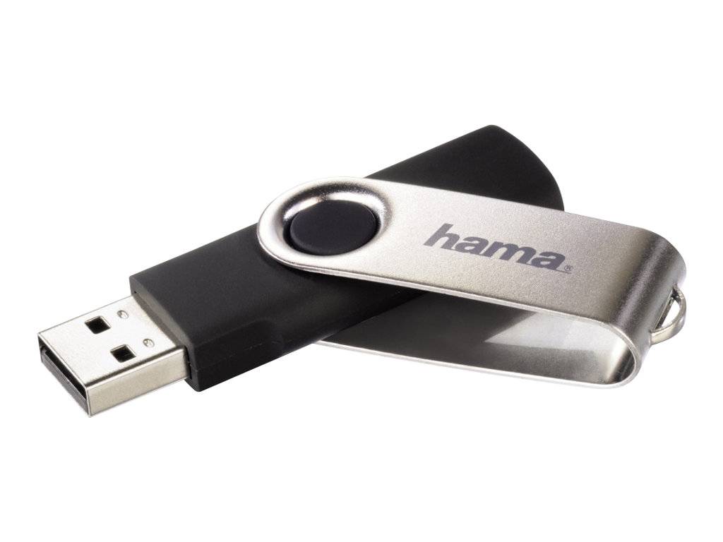 Hama Rotate USB-Stick 32 GB Schwarz 108029 USB 2.0