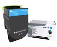 Lexmark Tonerkassette CS317 CX317 Original Cyan 2300 Seiten 71B0020