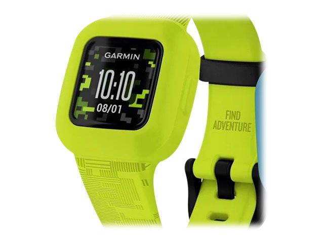 Garmin Vivofit Jr. 3 Kinderarmbanduhr Neongrün, Schwarz
