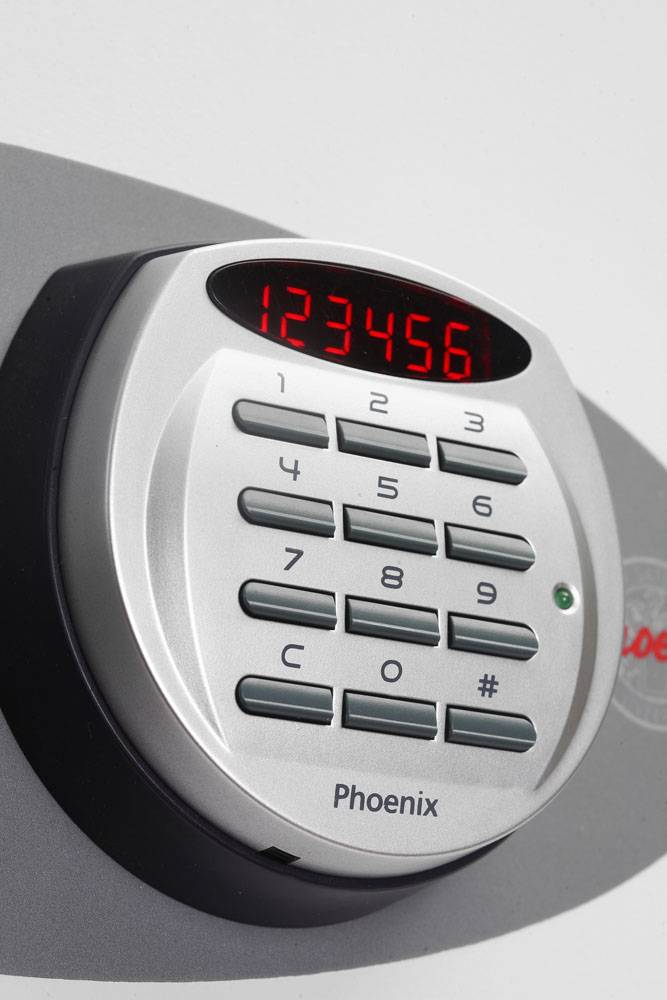 Phoenix Safe Co. Firechief, Bodensicher, Weiß, Elektronisch, 230 l, 600 mm, 520 mm