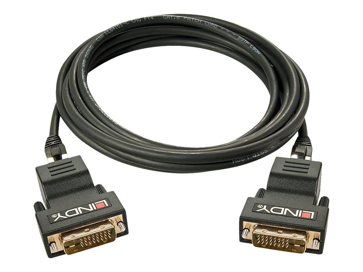 LINDY DVI Cat.5/6 Extender 50m/70m DVI-D Extender über Netzwerkkabel RJ45 70m