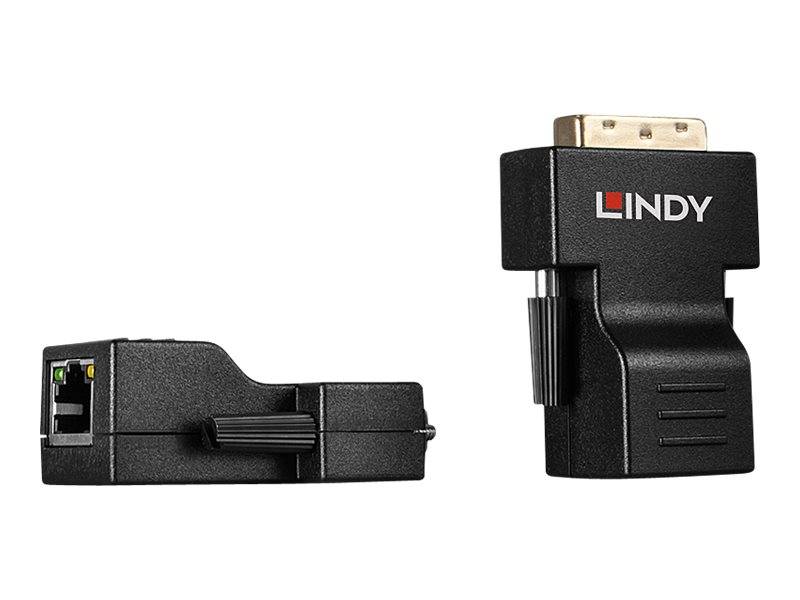 LINDY DVI Cat.5/6 Extender 50m/70m DVI-D Extender über Netzwerkkabel RJ45 70m