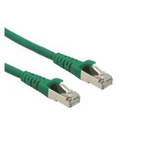 ROLINE Patchkabel Kat.6A S/FTP (PiMF), Component Level, LSOH, grün, 10 m