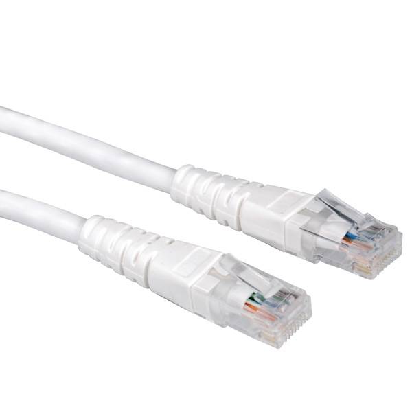VALUE Patchkabel Kat.6 (Class E) UTP, weiß, 10 m