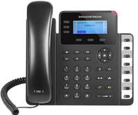 Grandstream SIP GXP-1630 Entry High-End Schnurgebundenes Telefon, VoIP PoE LC-Display Schwarz
